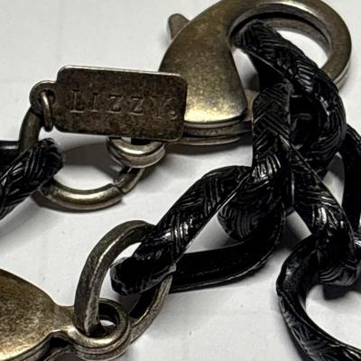 Fabulous black chain with multiple pendants