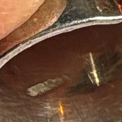 Red/Orange stone ring (size 8)