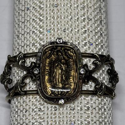 Barbosa “Our Lady of Guadalupe” silver cuff
