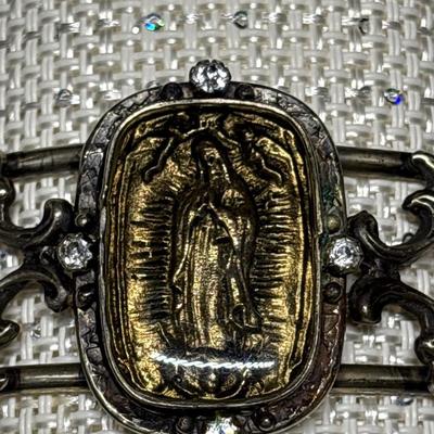 Barbosa “Our Lady of Guadalupe” silver cuff