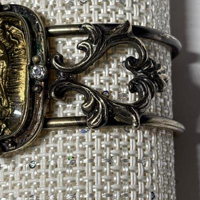 Barbosa “Our Lady of Guadalupe” silver cuff