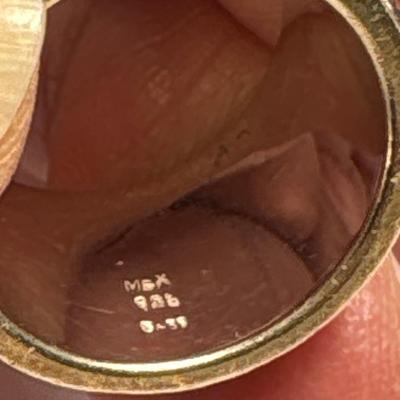 Sterling Sun/Moon ring (size 8)