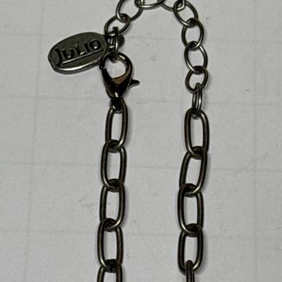 KBD studio NY Transit token & bird pendant