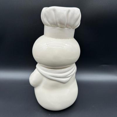 Vintage Pillsbury Doughboy Cookie Jar – Ceramic – Large Size