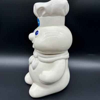 Vintage Pillsbury Doughboy Cookie Jar – Ceramic – Large Size