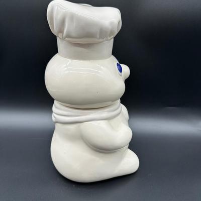 Vintage Pillsbury Doughboy Cookie Jar – Ceramic – Large Size