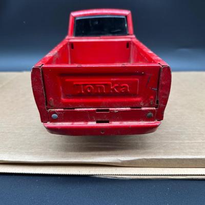 Vintage Tonka Pickup Truck & Tonka A.J. Foyt Racing Team Van