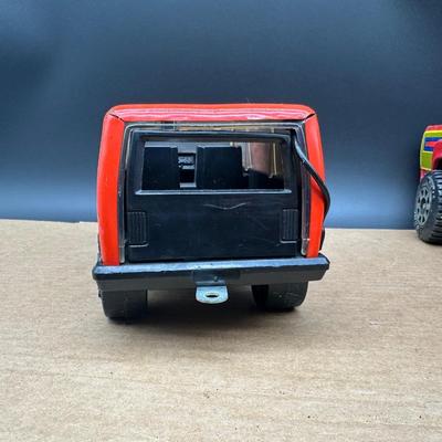 Vintage Tonka Pickup Truck & Tonka A.J. Foyt Racing Team Van