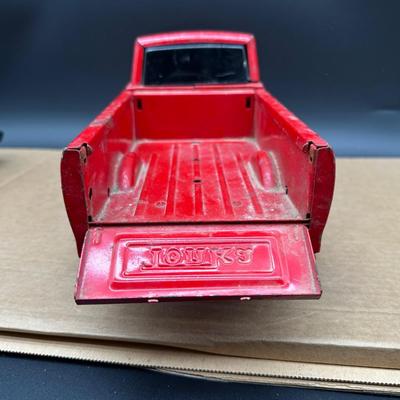 Vintage Tonka Pickup Truck & Tonka A.J. Foyt Racing Team Van