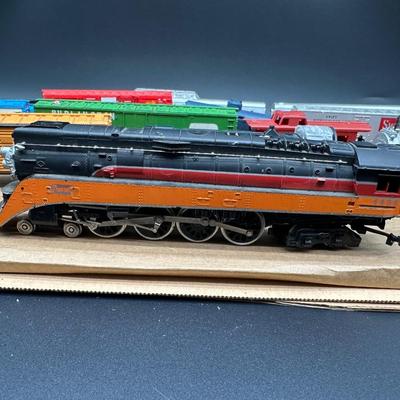 Vintage HO Scale Model Train Lot – Locomotives, Freight Cars, Track & Power Packs. HO Scamm