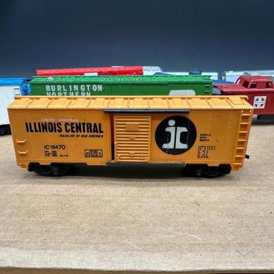 Vintage HO Scale Model Train Lot – Locomotives, Freight Cars, Track & Power Packs. HO Scamm