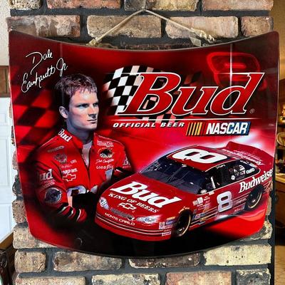 Dale Earnhardt Jr Budweiser #8 NASCAR Metal Replica Hood HIREV RedLine Series