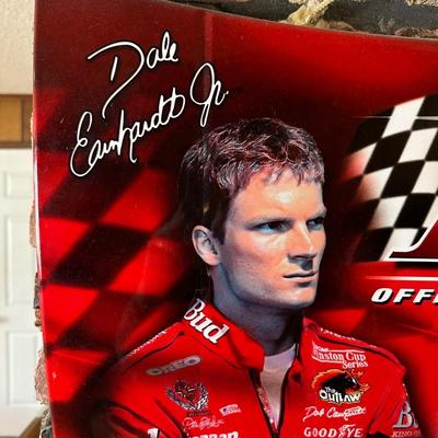 Dale Earnhardt Jr Budweiser #8 NASCAR Metal Replica Hood HIREV RedLine Series
