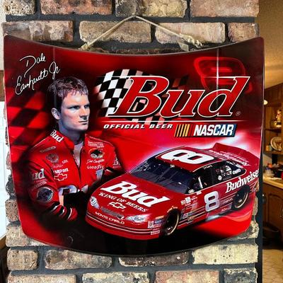 Dale Earnhardt Jr Budweiser #8 NASCAR Metal Replica Hood HIREV RedLine Series