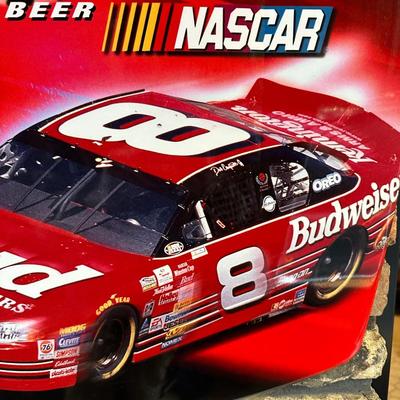 Dale Earnhardt Jr Budweiser #8 NASCAR Metal Replica Hood HIREV RedLine Series