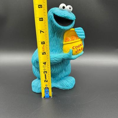 Cookie Monster Rubber Piggy Bank – Sesame Street Character – Coin Bank