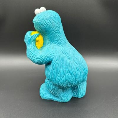 Cookie Monster Rubber Piggy Bank – Sesame Street Character – Coin Bank