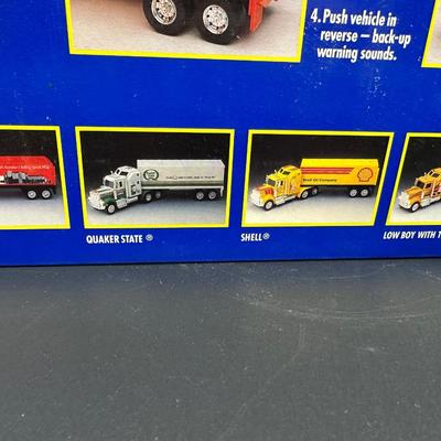 Buddy L Kenworth Sonic Hauler Semi Truck – Shell Oil Company – Lights & Sounds – Boxed