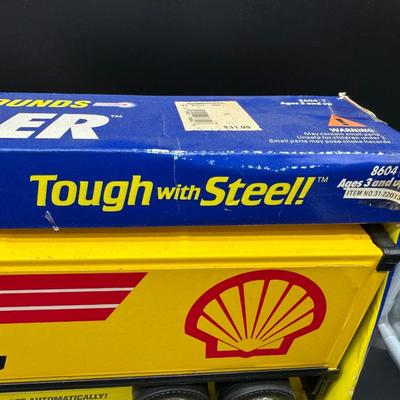 Buddy L Kenworth Sonic Hauler Semi Truck – Shell Oil Company – Lights & Sounds – Boxed