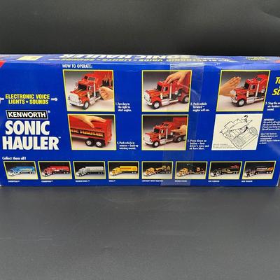 Buddy L Kenworth Sonic Hauler Semi Truck – Shell Oil Company – Lights & Sounds – Boxed