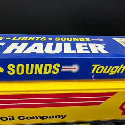 Buddy L Kenworth Sonic Hauler Semi Truck – Shell Oil Company – Lights & Sounds – Boxed