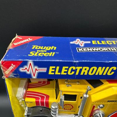 Buddy L Kenworth Sonic Hauler Semi Truck – Shell Oil Company – Lights & Sounds – Boxed