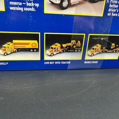 Buddy L Kenworth Sonic Hauler Semi Truck – Shell Oil Company – Lights & Sounds – Boxed