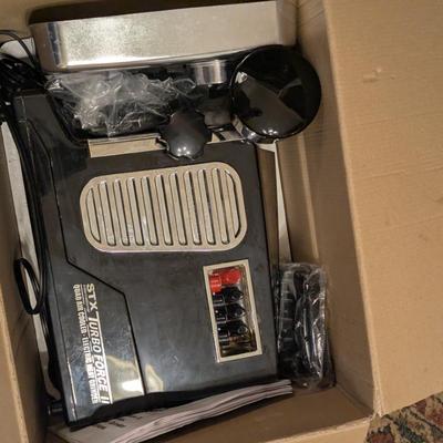 STX International turbo Force II Quad air cooled electric Meat grinder- tested and works