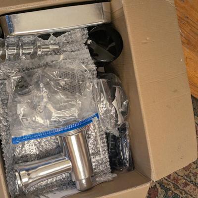 STX International turbo Force II Quad air cooled electric Meat grinder- tested and works