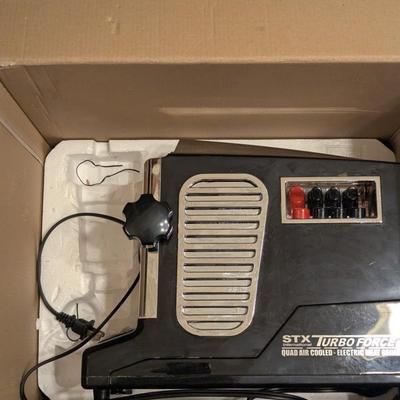 STX International turbo Force II Quad air cooled electric Meat grinder- tested and works