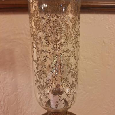 Vintage lamp- Hollywood Regency style lamp vintage metal cherub lamp base