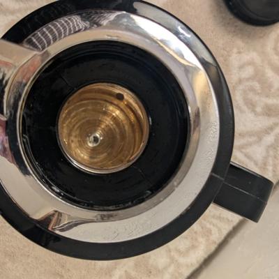 Stainless steel carafe