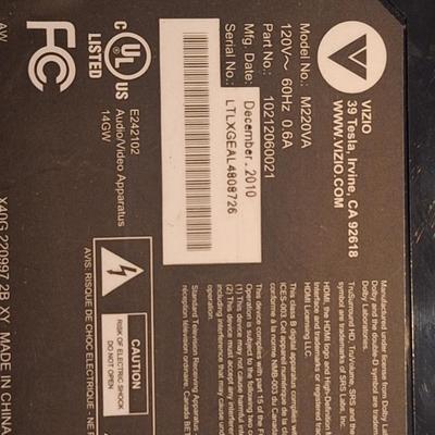 small vizio tv  small size perfect for office or small space- not a smart tv. Still has component, RCA, VGA and HDMI plugs so you can use...