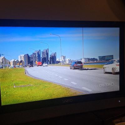 small vizio tv  small size perfect for office or small space- not a smart tv. Still has component, RCA, VGA and HDMI plugs so you can use...