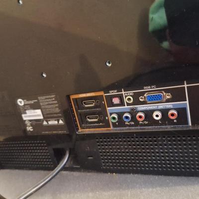 small vizio tv  small size perfect for office or small space- not a smart tv. Still has component, RCA, VGA and HDMI plugs so you can use...