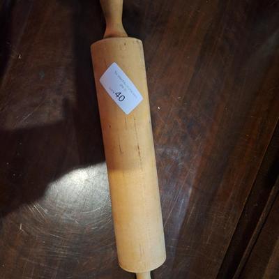 vintage rolling bin, a little larger than typical