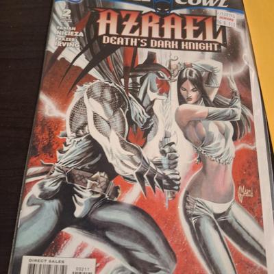 DC Comics Azrael: Death's Dark Knight #2 comic book from the 2009 "Battle for the Cowl" serie