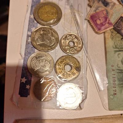 misc foreign money and trump train dollar