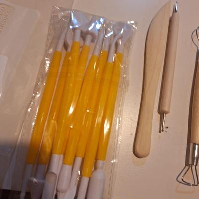 cla or fondant sculpting tools - new