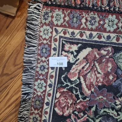 woven  rug - small, use for an entry rug or in front of the sink or a prayer rug, 