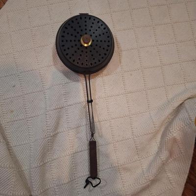 bed warmer or campfire pop corn popper…there is disagreement among us on what it is.