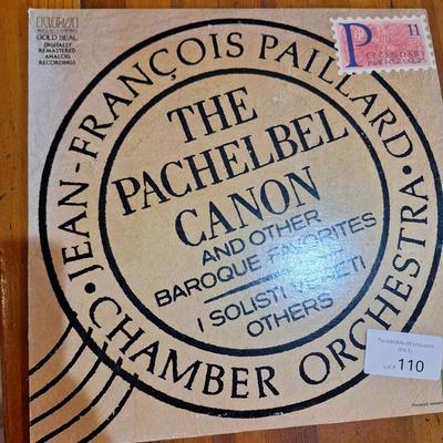 vinal LP  Pachelbel Canon And Other Baroque Favorites by Jean-François Paillard Chamber Orchestra