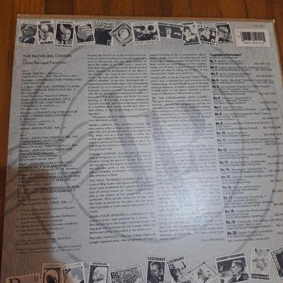 vinal LP  Pachelbel Canon And Other Baroque Favorites by Jean-François Paillard Chamber Orchestra