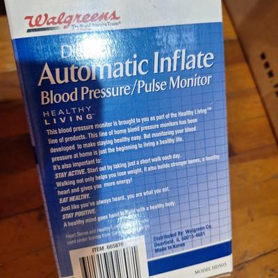 Walgreens-branded digital automatic blood pressure monitor,
