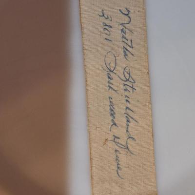 Westmoreland white milk glass bowl in Paneled grape pattern