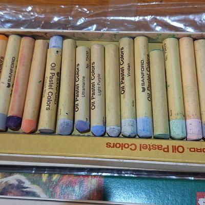 oil pastels - art supplies