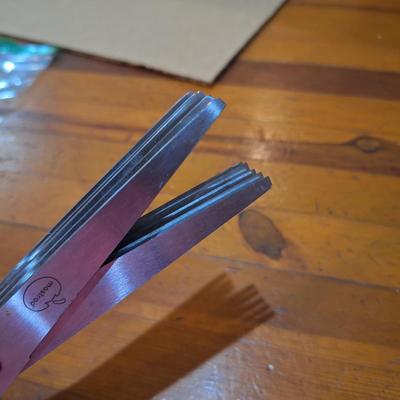 Mastrad 5 blade stainless steel Herb Scissors 