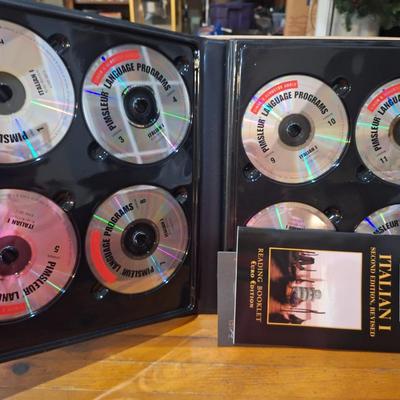 Pimsleur Language program to learn Italian, 16 CDs