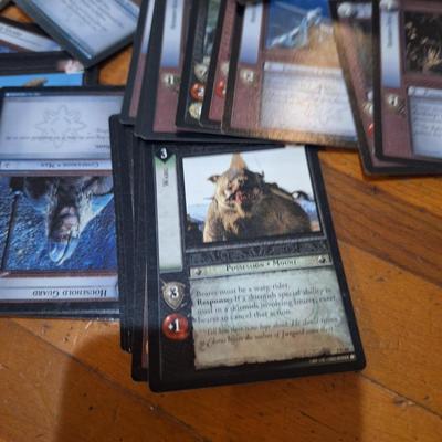 another set of lord of the rings cards