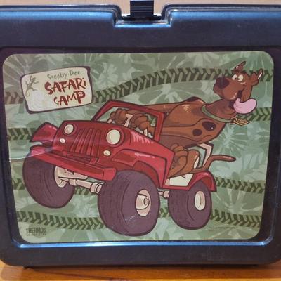 Scooby doo safari camp lunch box. No thermos